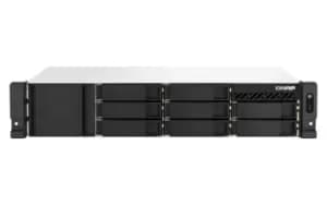 QNAP TS-873AeU-RP NAS Rack (2U) Ethernet LAN Black V1500B