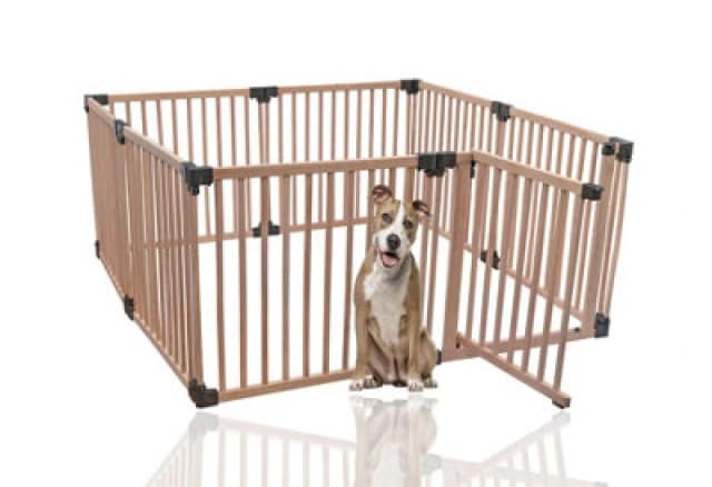 Bettacare Wooden Dog Pen, 160Cm X 160Cm, Natural Wood, 76Cm High, Dog Pen For Pets And Puppy, Dog Playpen, Indoor Dog Yard