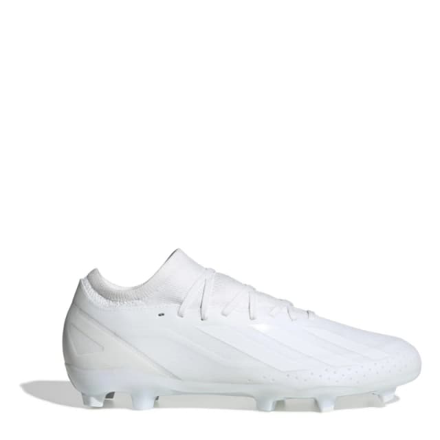 adidas X Crazyfast League Firm Ground Football Boots - White White 8
