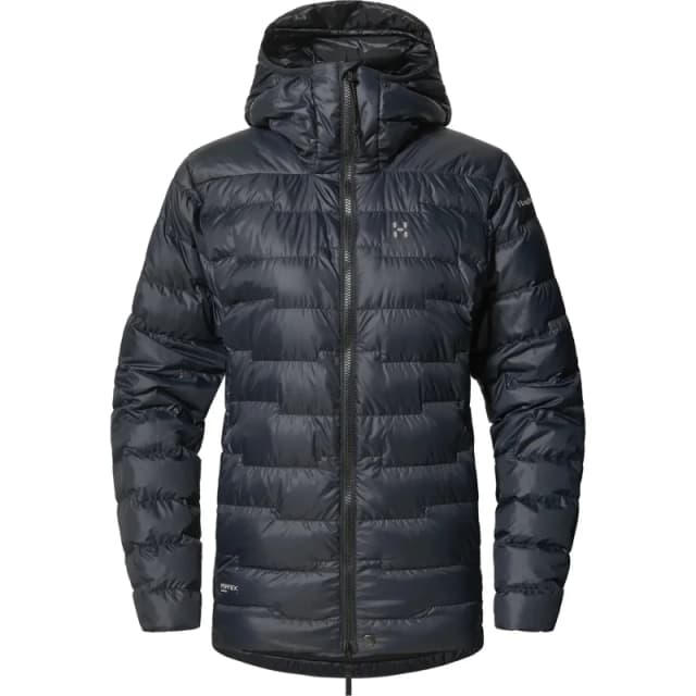 Womens Puffer jacket Haglofs ROC Flash Down Noir Female M