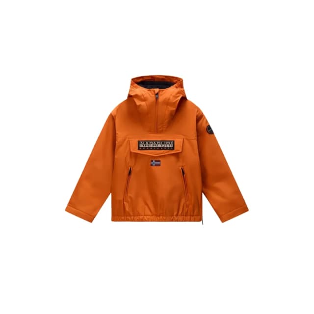 Waterproof jacket for children Napapijri Rainforest Orange Unisex 16 ans