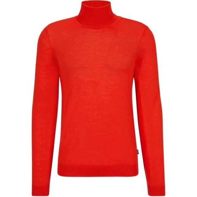 Boss Mens Musso P Crew Sweatshirt Bright Orange male XL