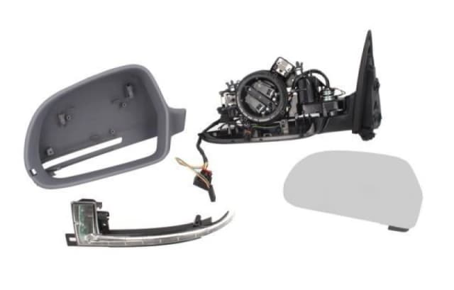 BLIC 5402-25-035361P Wing mirror Left, Electric, Aspherical, primed Outside Mirror (50)