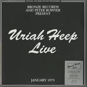 Live 1973 by Uriah Heep Vinyl Album