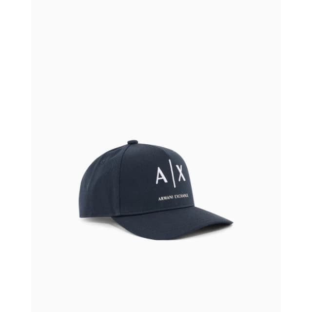 Armani Exchange BASEBALL HAT Navy/White Logo male Mens