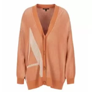 Armani Exchange Large a Cardigan - Orange
