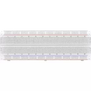 TRU COMPONENTS 0165-40-4-16020 Breadboard non-slip Total number of pins 830 (L x W x H) 167 x 54.4 x 8.4mm