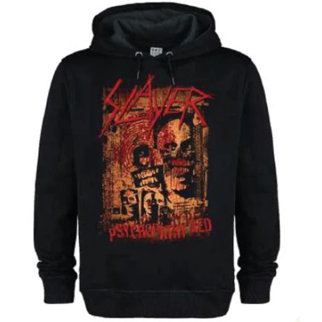 Amplified Amplified Men Legacy Slayer Hoodie in Black Size: X-Small Black XS Male 5063852073023