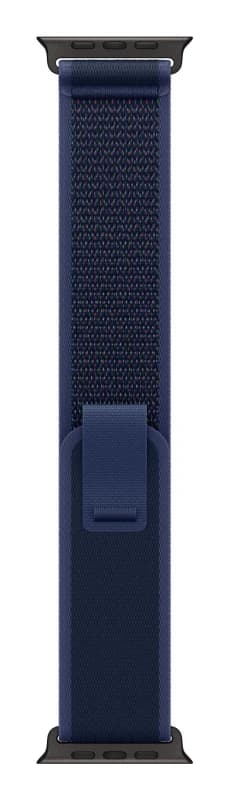 Apple Apple 49mm Blue Trail Loop - M/L - Black Titanium Finish MYQ83ZM/A