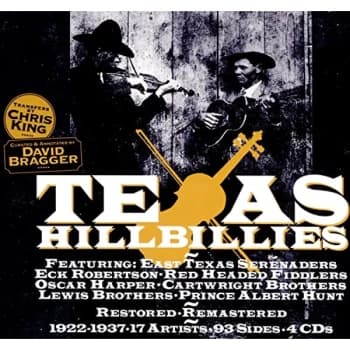 Various Artists - Texas Hillbillies CD
