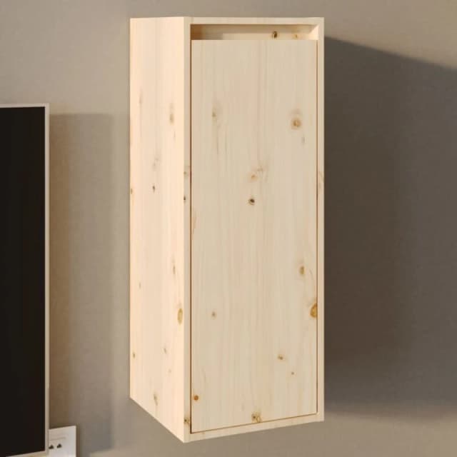 VIDAXL Wall Cabinet 30x30x80cm Solid Wood Pine Vidaxl 8720286840870