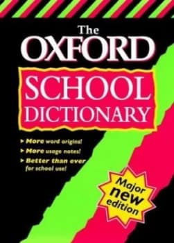 The Oxford School Dictionary by Joyce Hawkins and Andrew Delahunty and Fred Mcdonald Hardback