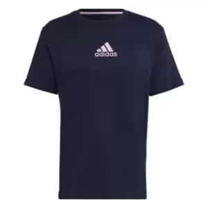 adidas Nature Graphic T-Shirt Mens - Blue