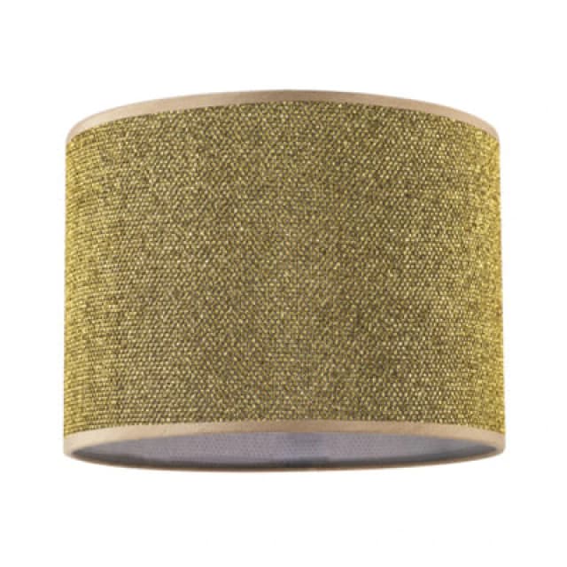 Happy Homewares Modern And Designer Mini Diamond Gold Glitter Lamp Shade 25Cm Wide