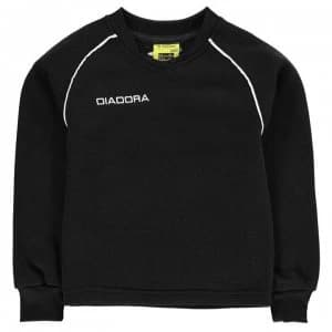 Diadora Madrid Sweater Junior Boys - Black