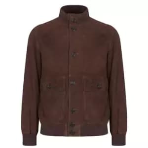 Paul And Shark Aqua Bomber Jacket - Brown