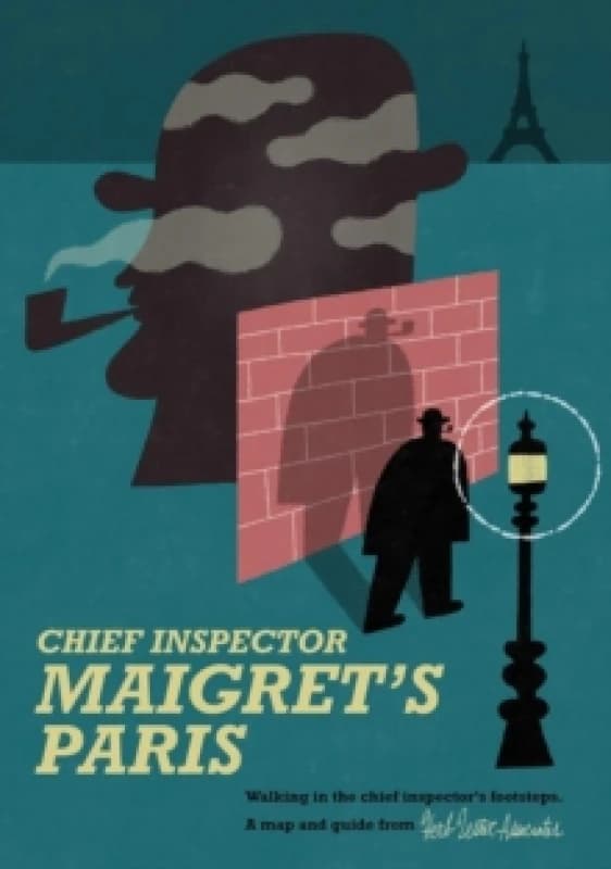 Maigret's Paris Sheet map, folded