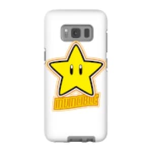 Nintendo Super Mario Invincible Phone Case - Samsung S8 - Tough Case - Gloss