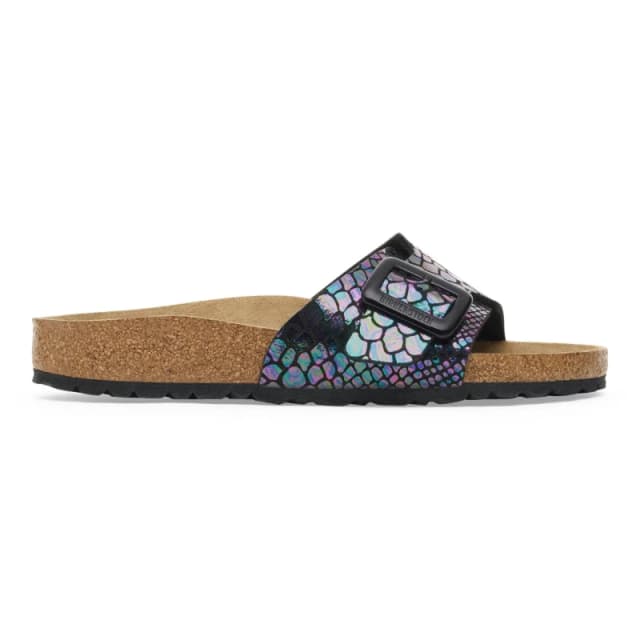 Birkenstock Synthetic cushioned buckle sandals For Her Birkenstock Catalina Noir Female 36 Etroit