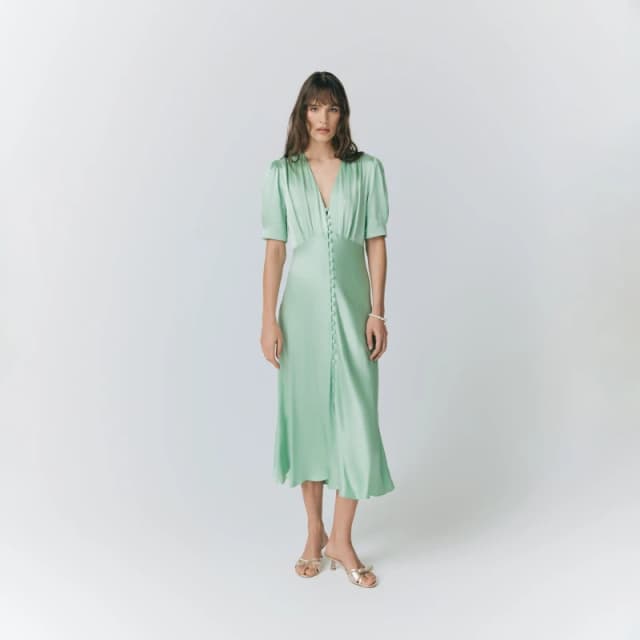 Ghost Ghost Madison Dress - Green Green 10