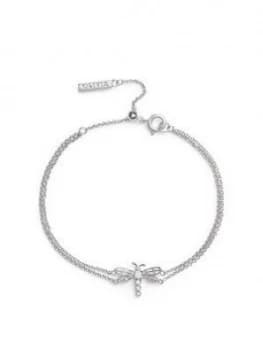Olivia Burton Dancing Dragonfly Chain Bracelet - Silver