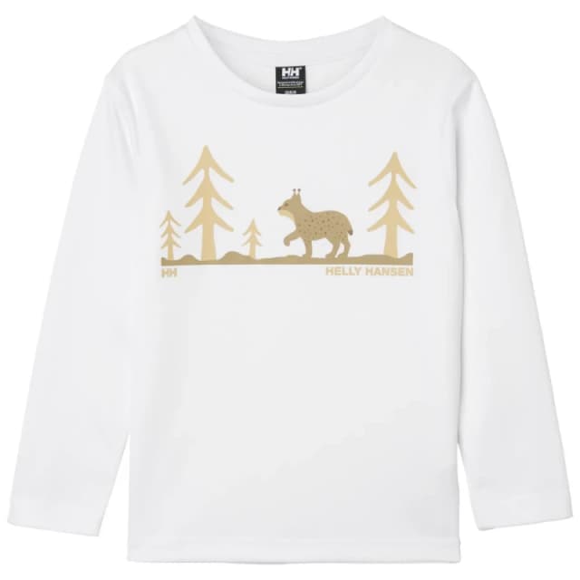 Helly Hansen Kids Long Sleeve Jersey Helly Hansen Technical Craphic Blanc Unisex 5 ans