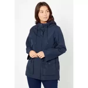 Regatta Birdie Waterproof Hooded Navy Jacket