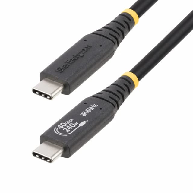 StarTech.com 1m USB4 Cable, USB-C 40 Gbps 1M-40G-USB4-CABLE