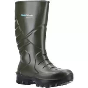 Nora Max Unisex Adult Noratherm S5 PU Safety Boots (10.5 UK) (Green/Black) - Green/Black