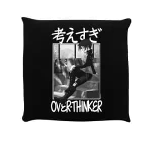 Tokyo Spirit Over-Thinker Filled Cushion (One Size) (Black/White)