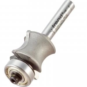 Trend Bearing Sunk Bead Router Cutter 22mm 16mm 1/4"