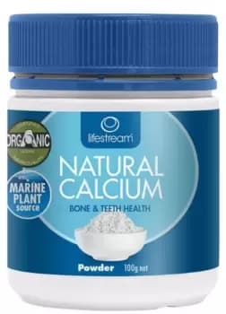 Lifestream Organic Natural Calcium Powder - 100g