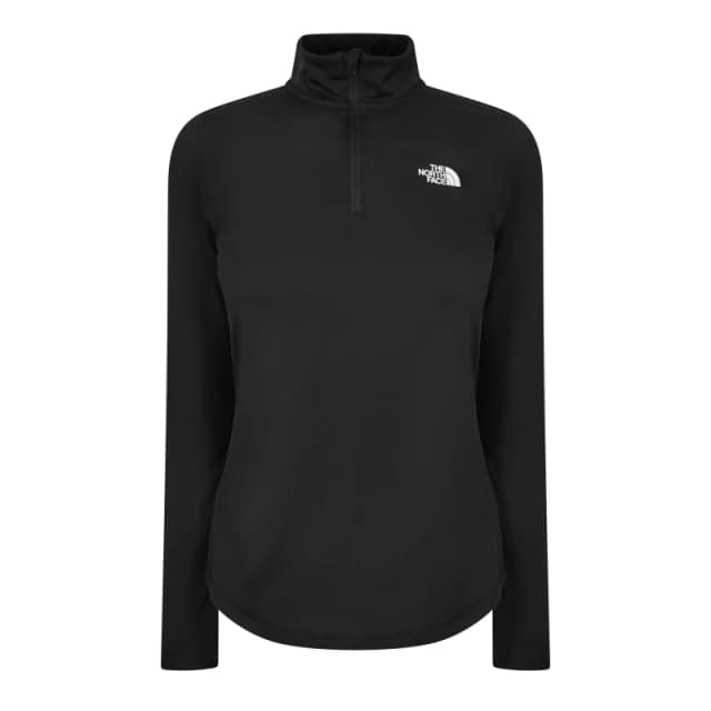 The North Face Womens Flex quarter Zip Long-Sleeve Top - Black 8