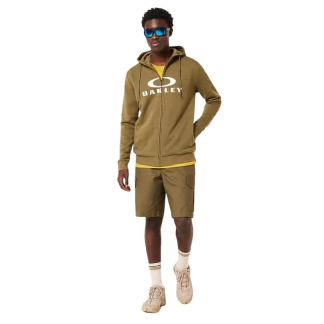 Oakley Full zip hoodie Oakley Bark 2.0 Vert Male S FOA402598-7CE