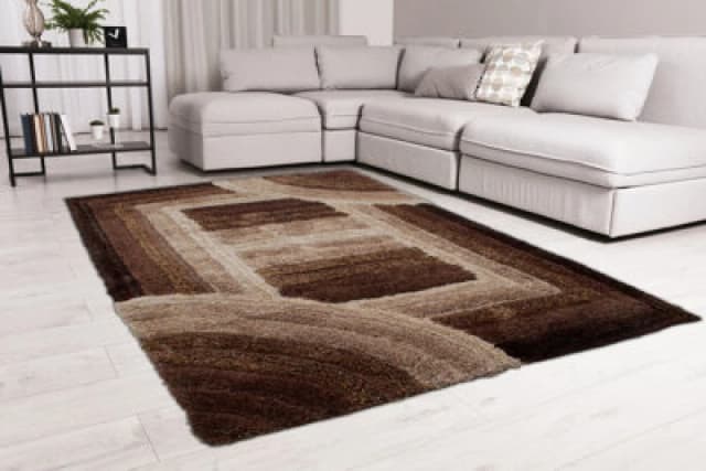 Ds Living Ultra Plush Trellis Latte Rug