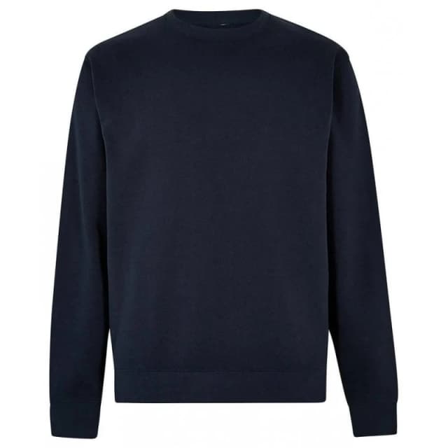 Kustom Kit Mens Pique Regular Sweatshirt in Navy Size: Small Navy Male S