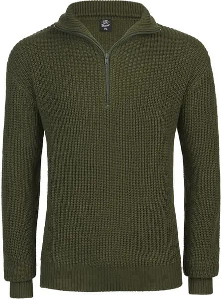 Brandit Marine Troyer Knit jumper olive XXL Men