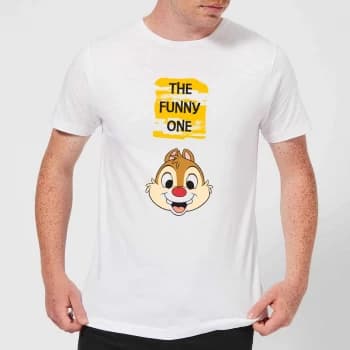 Disney Chip 'N' Dale The Funny One Mens T-Shirt - White - XS