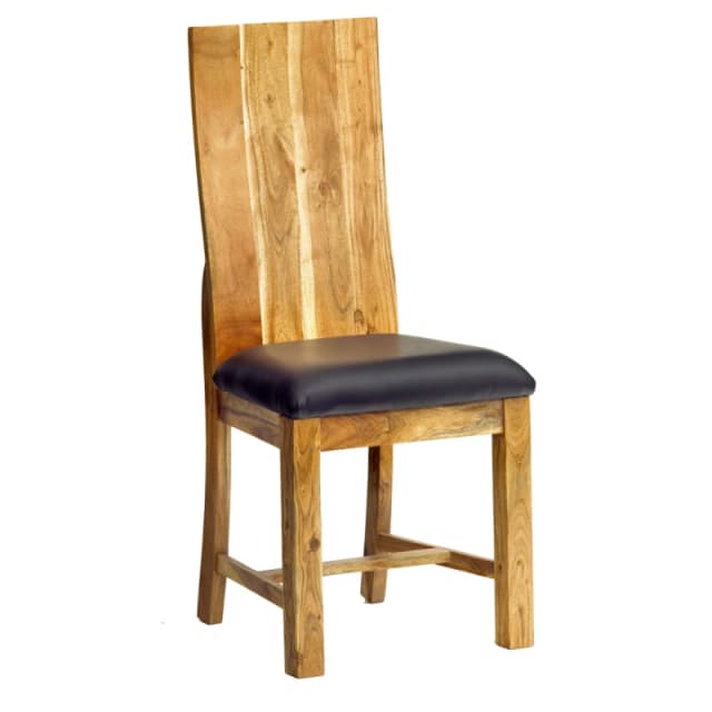 Indian Hub Dining Chair Matching Metropolis Industrial (Set of 2)