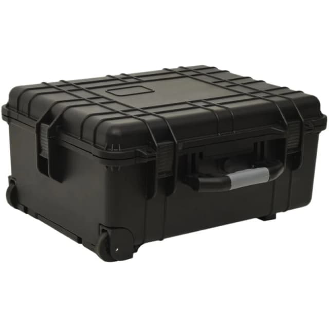 VIDAXL Wheeled Flight Case Black 58x45x27cm pp Vidaxl 8720845724467