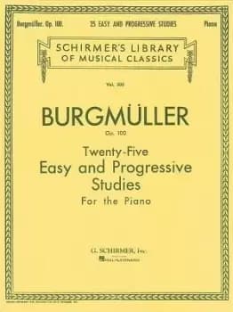 Twenty-Five Easy and Progressive Studies Op. by Friedrich Burgmller