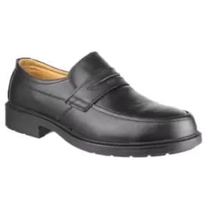 Amblers Safety Mens FS46 Mocc Toe Safety Slip On Shoe (13 UK) (Black)