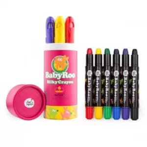 Silky Washable Crayon Baby Roo 6 Colours