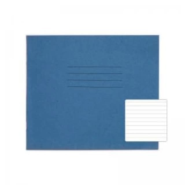 RHINO 138 x 165 Exercise Book 24 Pages 12 Leaf Light Blue 8mm Lined VTSRVEX0321694