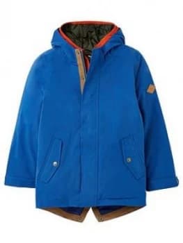 Joules Boys Hudson 3-In-1 Parka - Blue