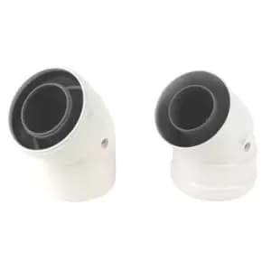 Ariston 45°° Flue Elbow