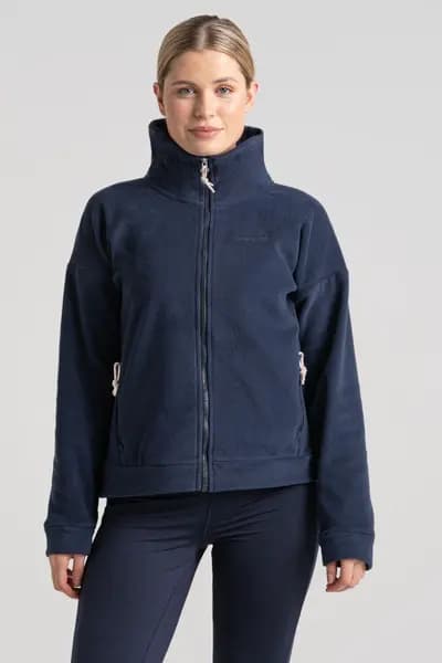 Craghoppers Recycled 'Caprice' Full-Zip Fleece Navy