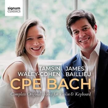 Tamsin Waley-Cohen & Jam - CPE Bach: Complete Original Works for Violin & Keyboard CD