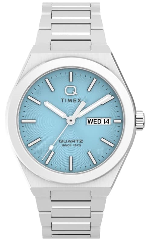 Timex TW2Y35200 Q Timex Continental Day/Date (39mm) Light Watch
