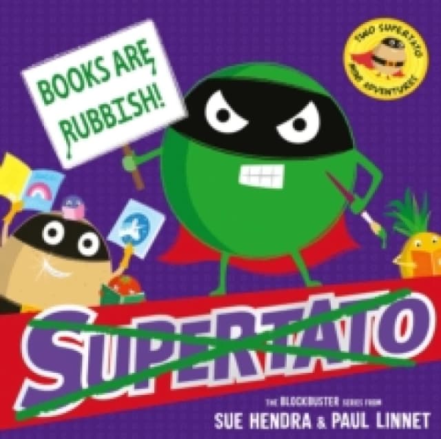 Books are Rubbish: Two Supertato Mini Adventures Paperback / softback